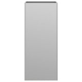 Planter Silver 32x29x75 cm Galvanised Steel