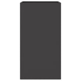 Planter Black 42x38x75 cm Steel - 45-Degree Angle