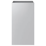 Planter Silver 42x38x75 cm Galvanised Steel