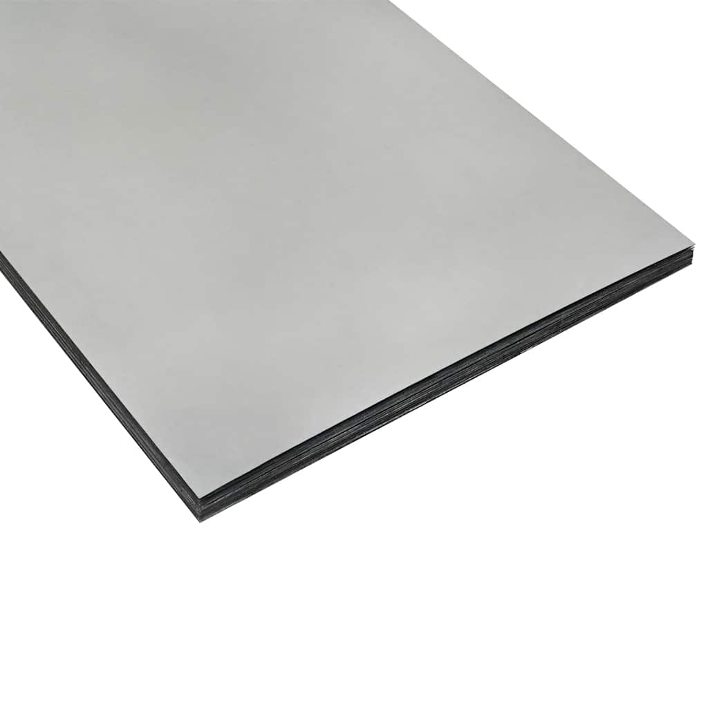 Planter Silver 42x38x75 cm Galvanised Steel