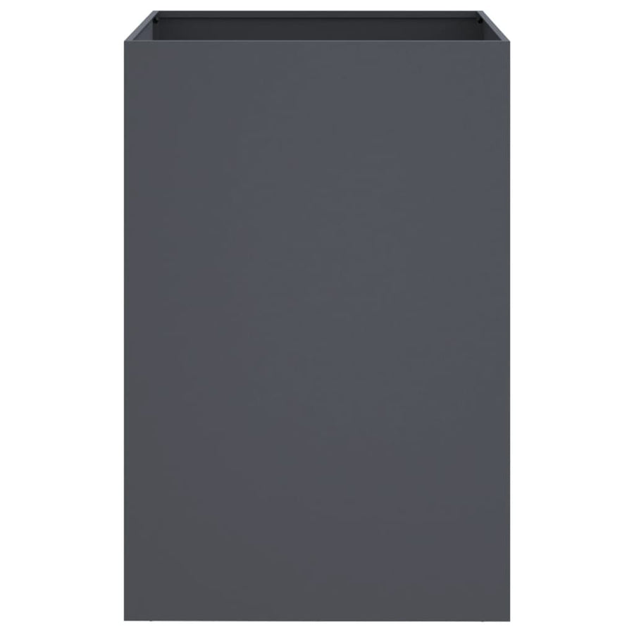 Planter Anthracite 52x48x75 cm Steel