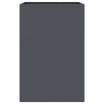 Planter Anthracite 52x48x75 cm Steel