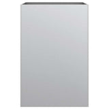 Planter Silver 52x48x75 cm Galvanised Steel