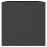 Planter Black 62x30x29 cm Steel