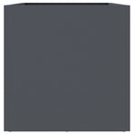 Planter Anthracite 62x30x29 cm Steel