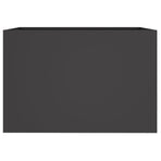 Planter Black 62x40x39 cm Steel