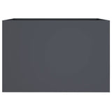 Planter Anthracite 62x40x39 cm Steel - 45-Degree Angle