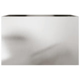 Planter Silver 62x40x39 cm Stainless Steel