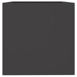 Planter Black 62x47x46 cm Steel