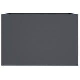 Planter Anthracite 62x47x46 cm Steel