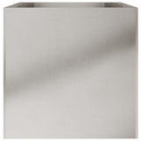 Planter Silver 62x47x46 cm Stainless Steel