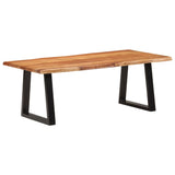 Coffee Table 110x55x40 cm Solid Wood Acacia - Extra Image