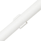 Cable Trunkings with Clips Ø16 mm 10 m PVC - Close-Up Angle