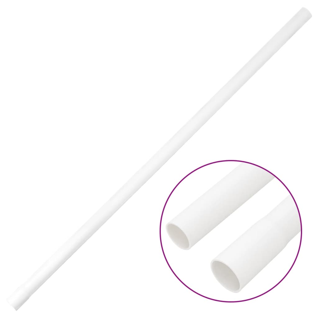 Cable Trunkings with Clips ?5 mm 10 m PVC