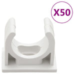 Cable Trunkings with Clips Ø25 mm 30 m PVC
