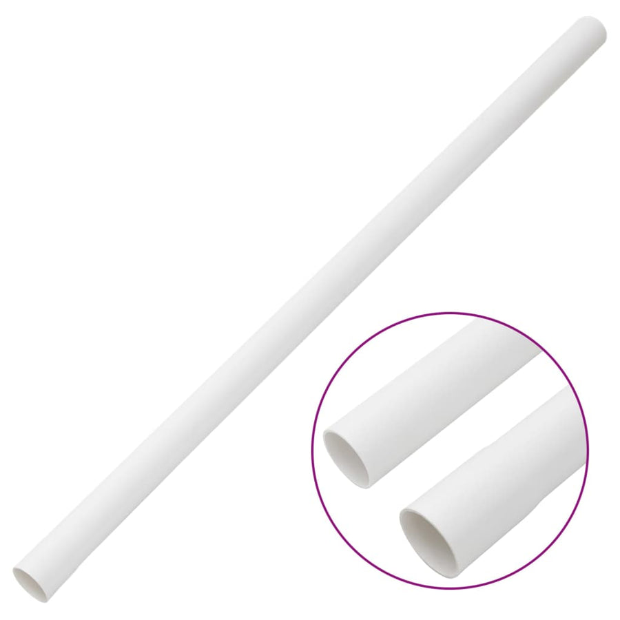 Cable Trunkings with Clips Ø32 mm 10 m PVC