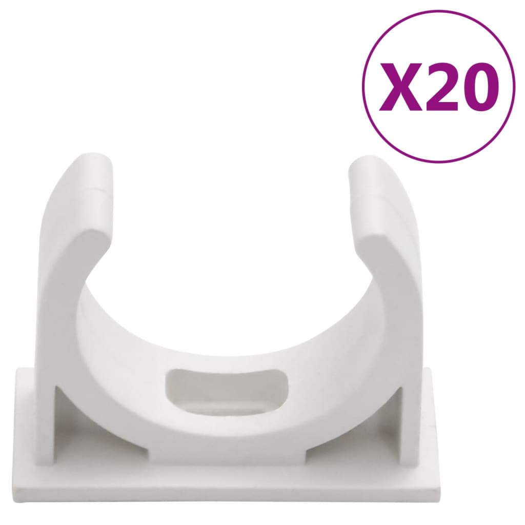 Cable Trunkings with Clips ?0 mm 10 m PVC