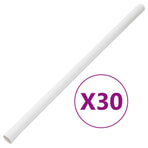 Cable Trunkings with Clips Ø32 mm 30 m PVC