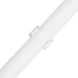 Cable Trunkings with Clips Ø30 mm 30 m PVC - Close-Up Angle
