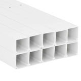 Cable Trunking 40x25 mm 10 m PVC - 45-Degree Angle
