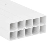 Cable Trunking 60x40 mm 10 m PVC - 45-Degree Angle