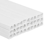 Cable Trunking 10x10 mm 30 m PVC - 45-Degree Angle