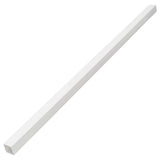 Cable Trunking Self-Adhesive 10x10 mm 10 m PVC - Top-Down View