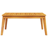 3 Piece Garden Lounge Set Solid Wood Acacia - Extra Image