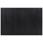 Room Divider Black Width 250 cm Height 165 cm Bamboo