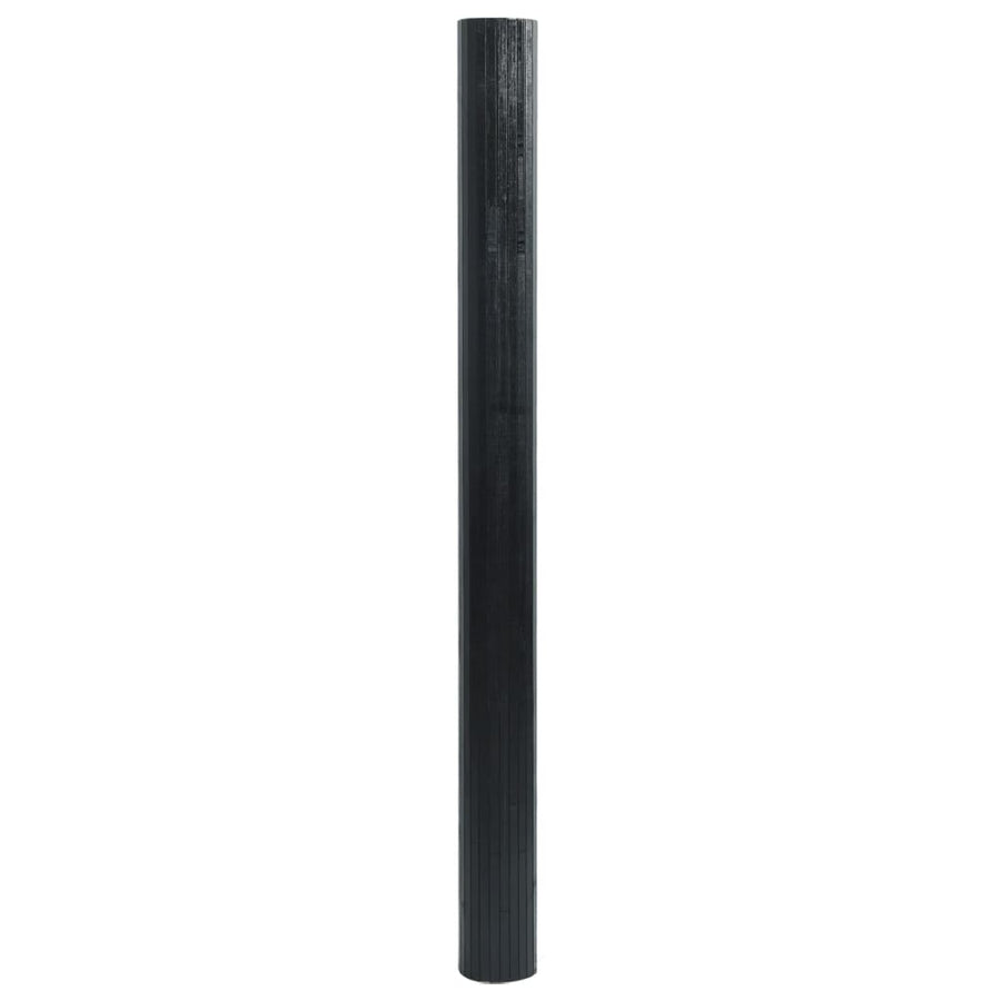 Room Divider Black Width 250 cm Height 165 cm Bamboo