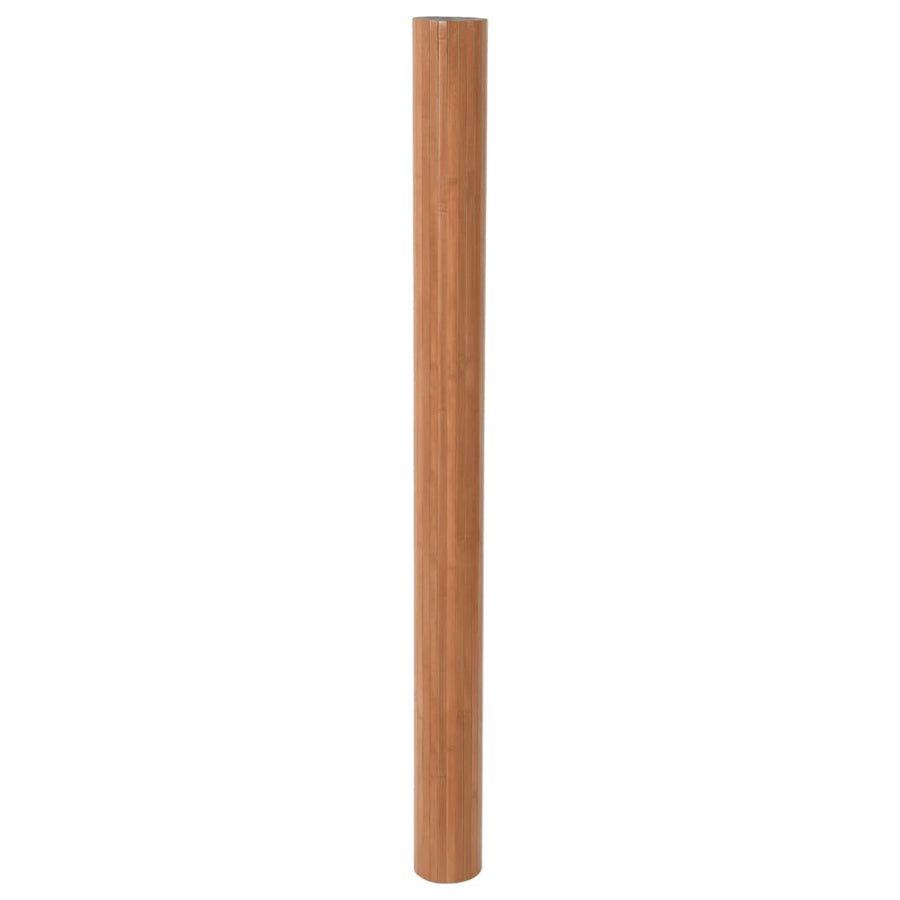 Room Divider Brown Width 250 cm Height 165 cm Bamboo