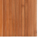 Room Divider Brown Width 250 cm Height 165 cm Bamboo