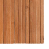 Room Divider Natural Width 400 cm Height 165 cm Bamboo - Close-Up Angle