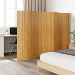 Room Divider Natural Width 400 cm Height 165 cm Bamboo