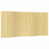 Room Divider Light Natural Width 400 cm Height 165 cm Bamboo - Front View