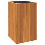 Garden Planter 35x35x60 cm Solid Wood Acacia - Close-Up Angle