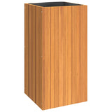 Garden Planter 45x45x90 cm Solid Wood Acacia - Front View