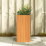 Garden Planter 45x45x90 cm Solid Wood Acacia - Side View