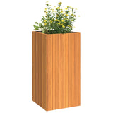 Garden Planter 45x45x90 cm Solid Wood Acacia - Top-Down View