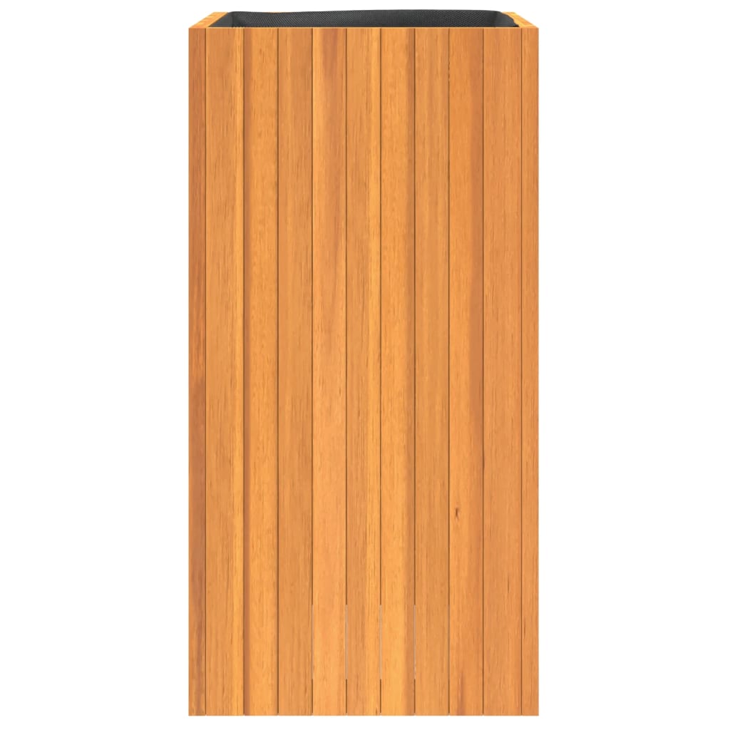 Garden Planter 45x45x90 cm Solid Wood Acacia