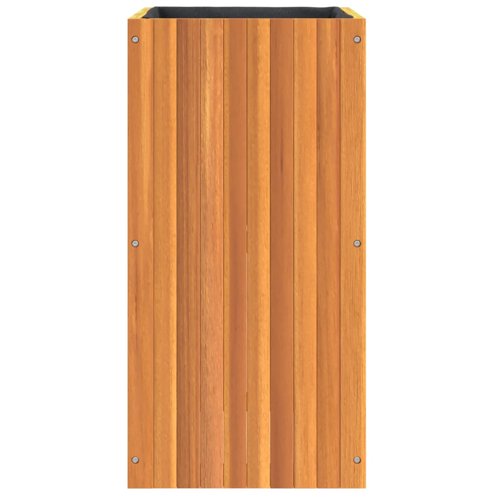 Garden Planter 45x45x90 cm Solid Wood Acacia