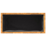 Garden Planter 59x27.5x35 cm Solid Wood Acacia - Low Angle