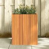 Garden Planter 59x27.5x70 cm Solid Wood Acacia - Side View
