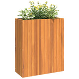 Garden Planter 59x27.5x70 cm Solid Wood Acacia - Top-Down View