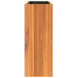 Garden Planter 59x27.5x70 cm Solid Wood Acacia - Rear View