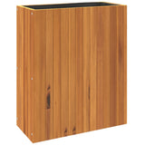 Garden Planter 59x27.5x70 cm Solid Wood Acacia - Close-Up Angle