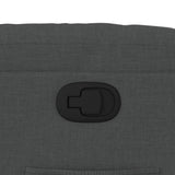 Recliner Chair Dark Grey Fabric