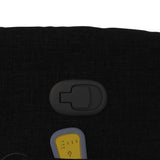 Massage Recliner Chair Black Fabric - Extra Image