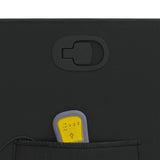 Massage Recliner Chair Black Faux Leather - Extra Image