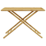 Folding Garden Table 110x55x75 cm Bamboo